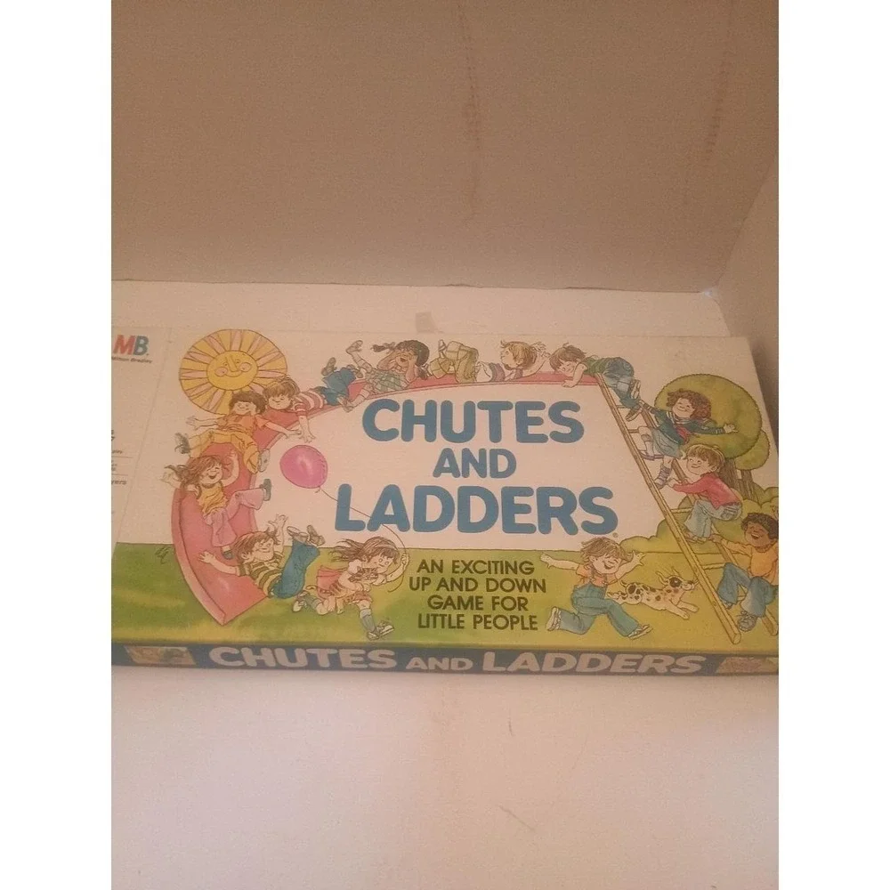 1979 Chutes And Ladders Board Game